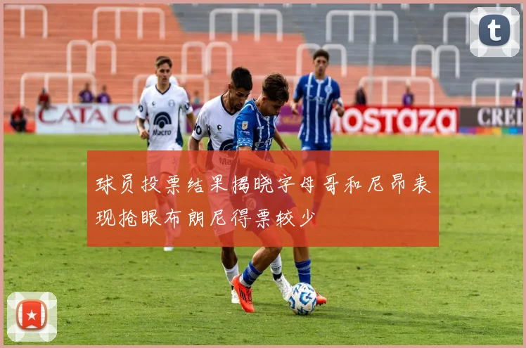 球员投票结果揭晓字母哥和尼昂表现抢眼布朗尼得票较少