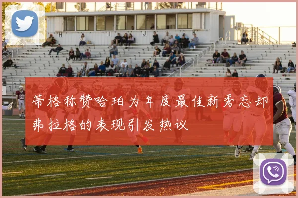 蒂格称赞哈珀为年度最佳新秀忘却弗拉格的表现引发热议